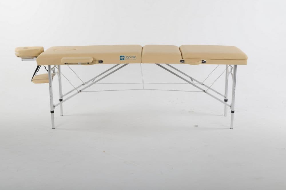 Массажный стол ErgoVita MASTER ALU PLUS Бежевый