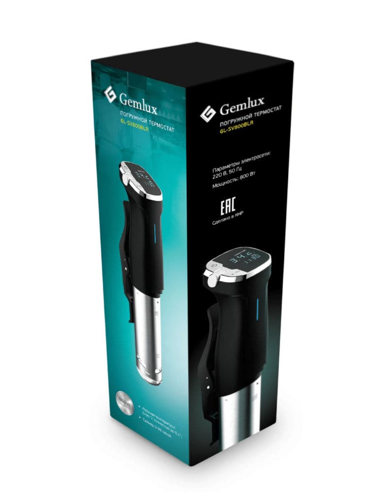 Погружной термостат Gemlux GL-SV800BLR