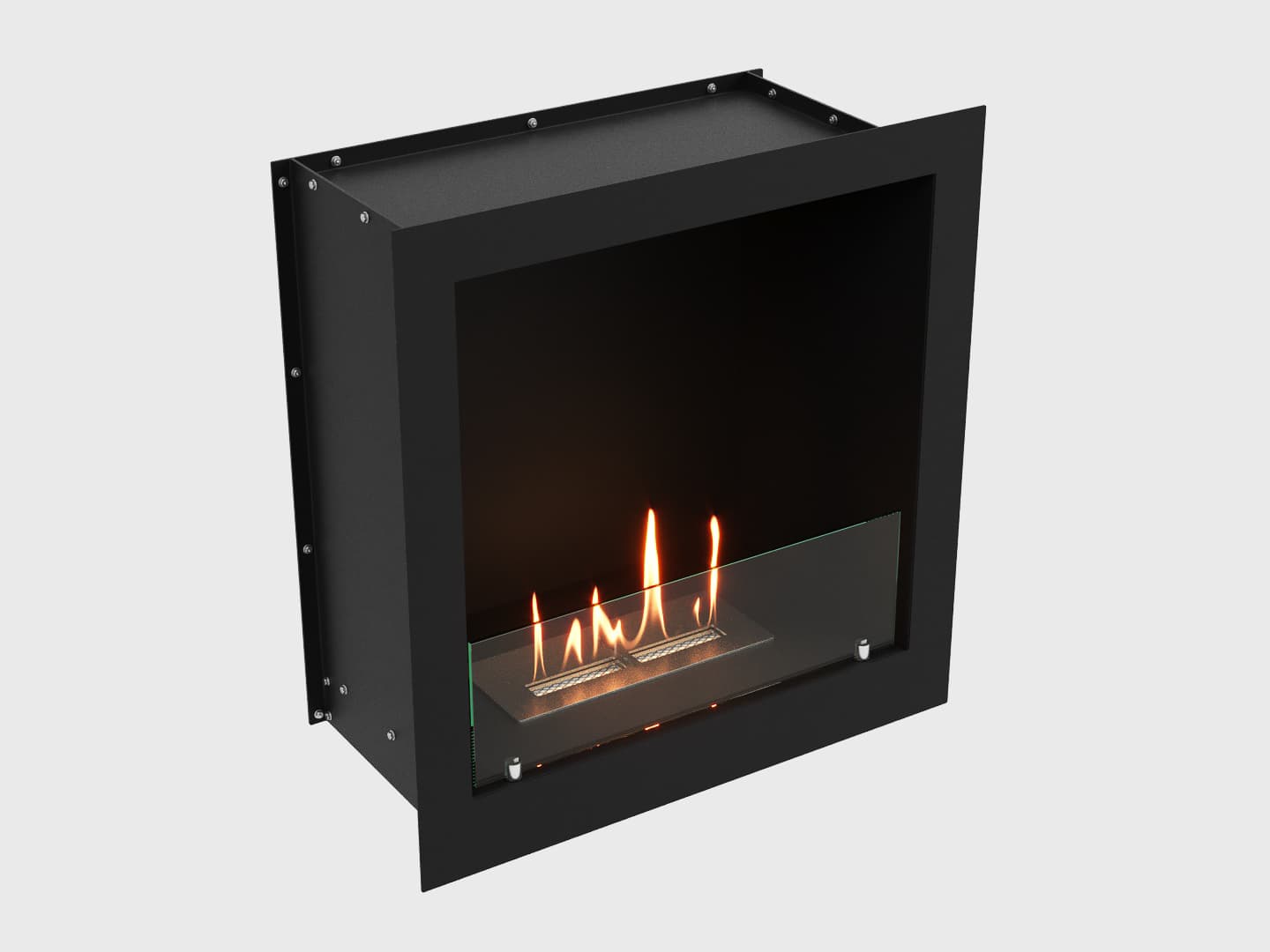 Встроенный биокамин Lux Fire Кабинет 610 М