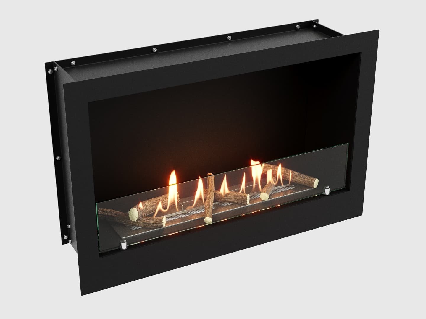 Встроенный биокамин Lux Fire Кабинет 730 S