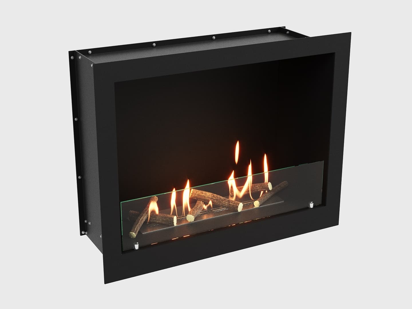 Встроенный биокамин Lux Fire Кабинет 810 М