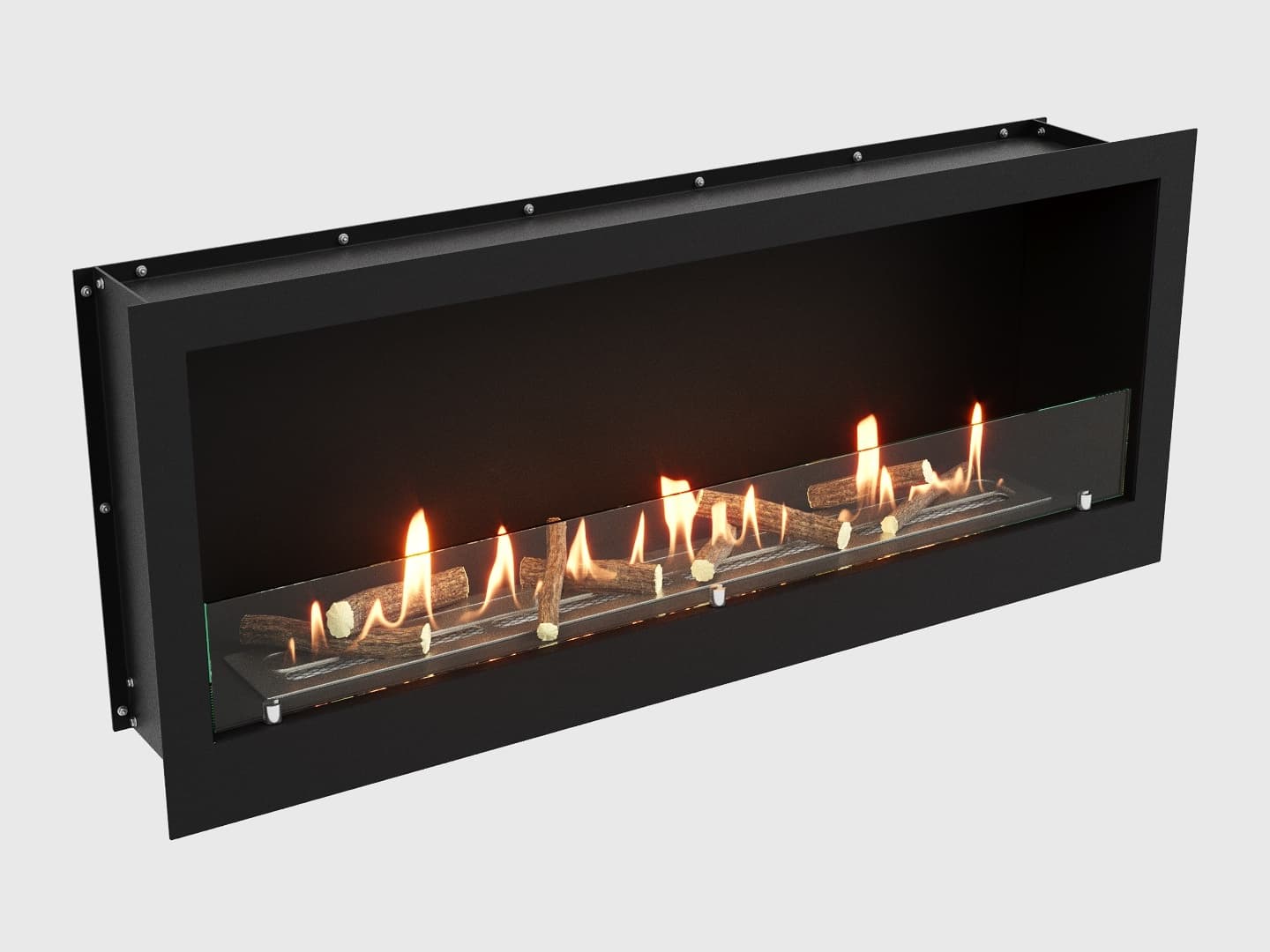 Встроенный биокамин Lux Fire Кабинет 1130 S