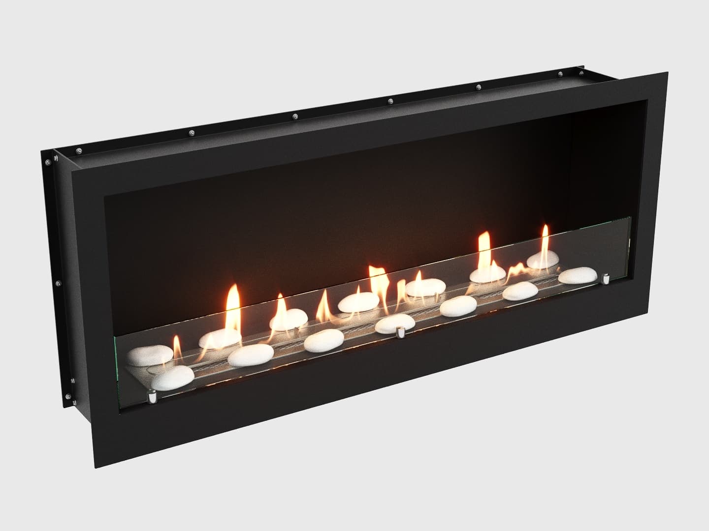 Встроенный биокамин Lux Fire Кабинет 1130 S