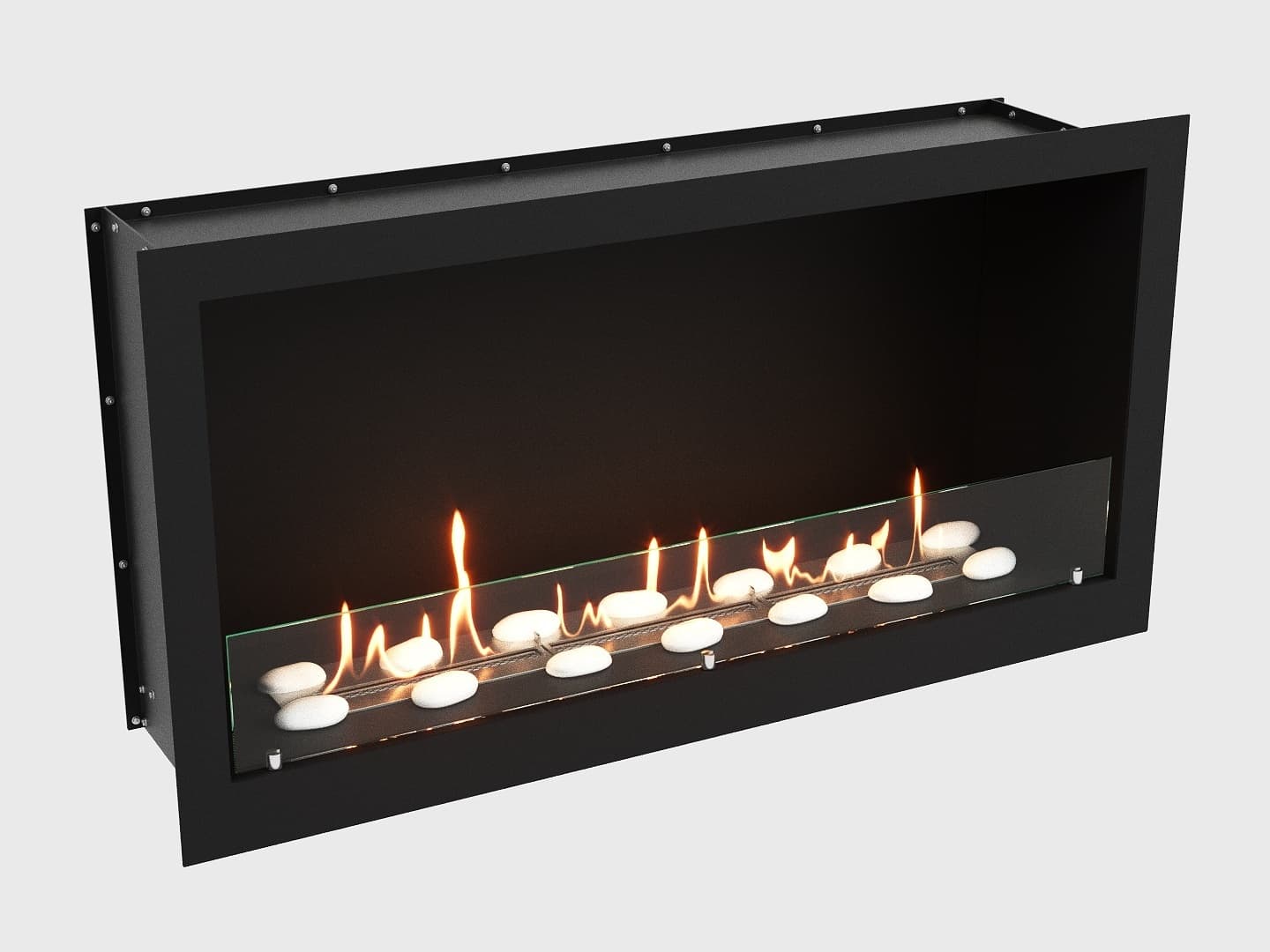 Встроенный биокамин Lux Fire Кабинет 1210 М