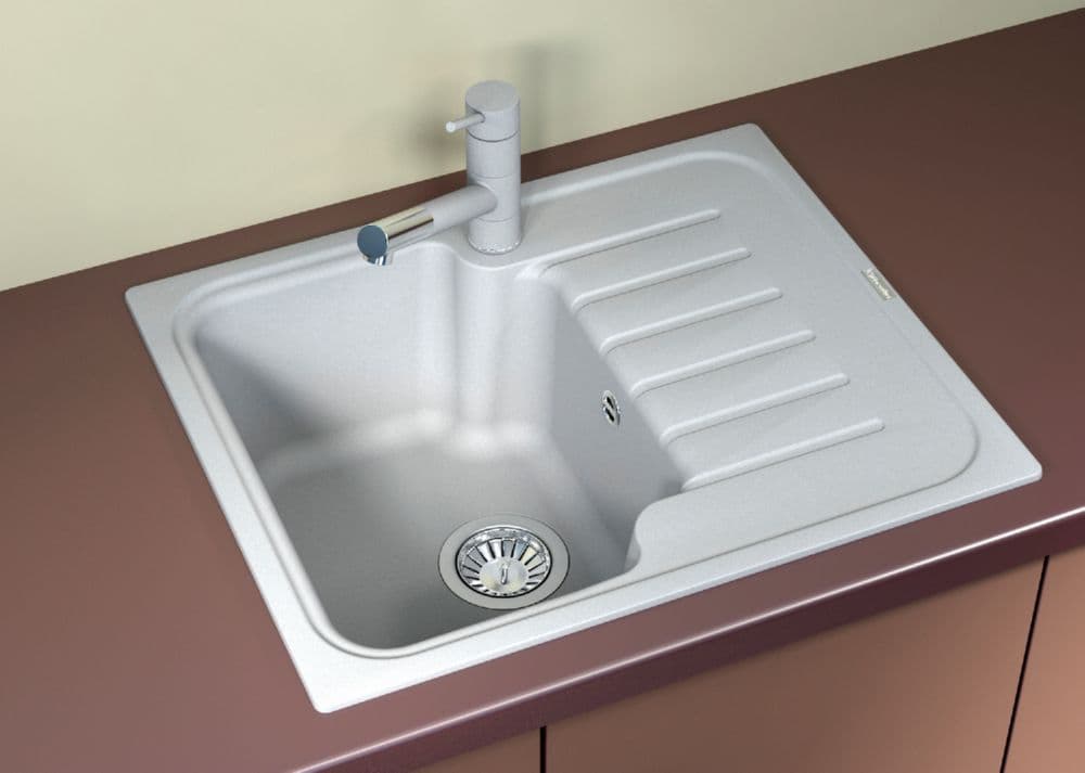 Кухонная мойка Florentina Таис 615 Грей