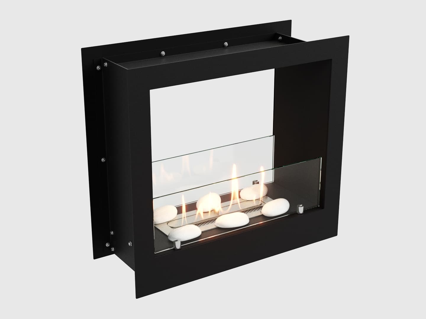 Встроенный биокамин Lux Fire Сквозной 530 S