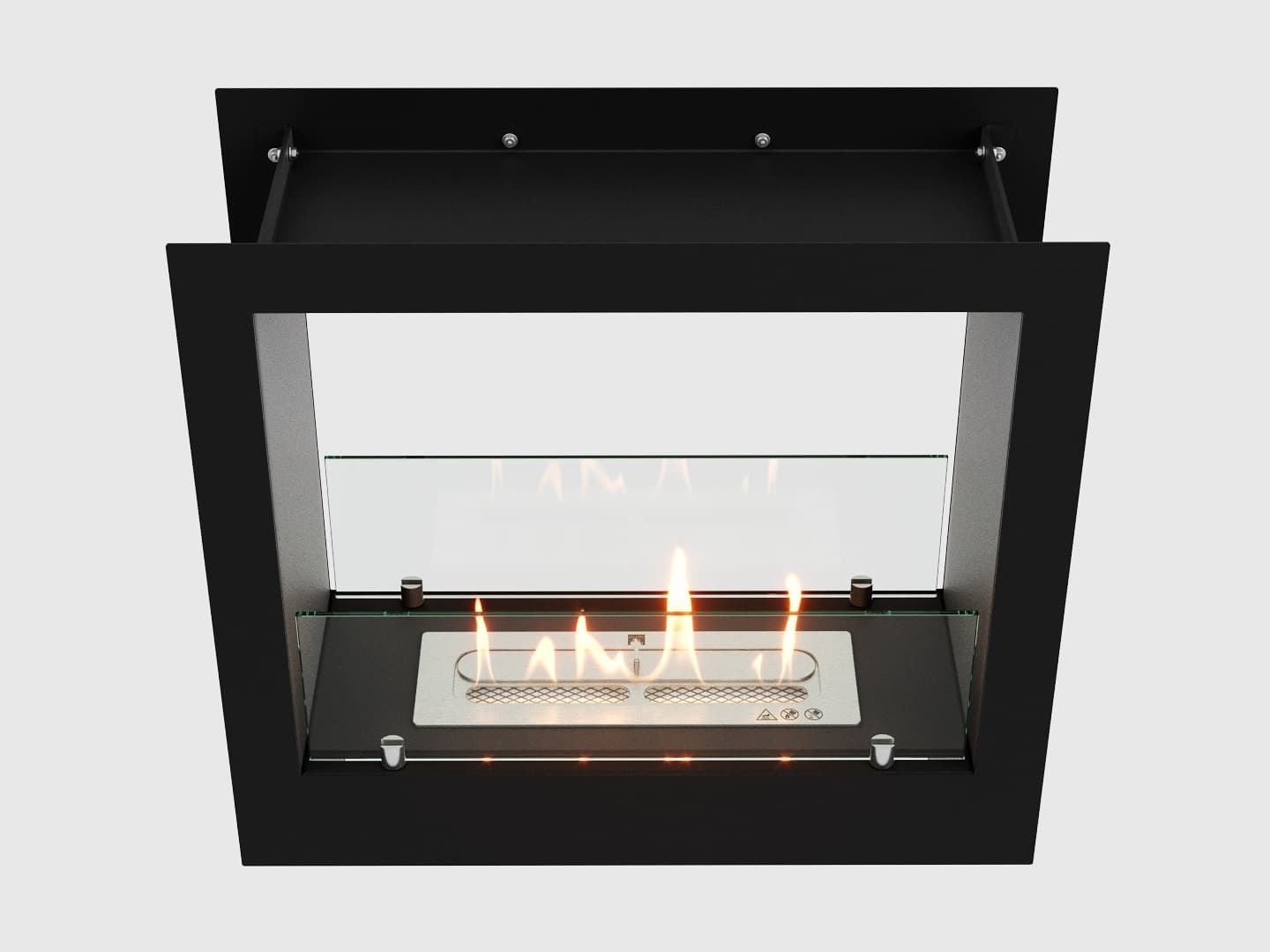 Встроенный биокамин Lux Fire Сквозной 530 S