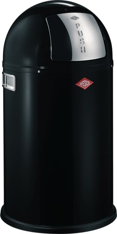Контейнер для мусора Wesco 175531-62 с заслонкой 22 л черный