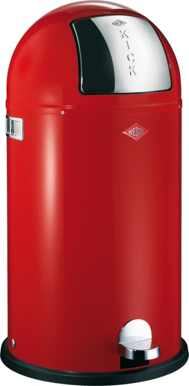 Контейнер для мусора Wesco 177731-02 с заслонкой и педалью 40 л красный