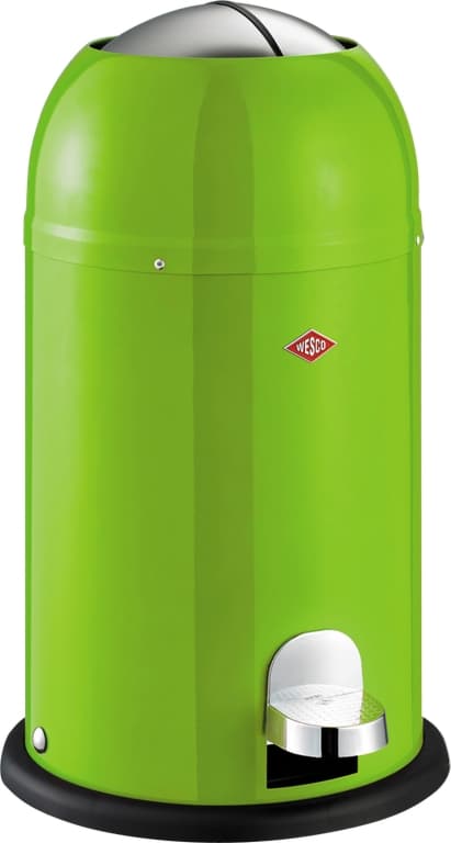 Контейнер для мусора Wesco 180312-20 с заслонкой и педалью 12 л зеленый лайм