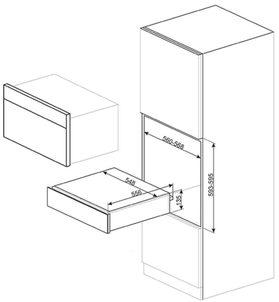 Подогреватель посуды Smeg CPR315X