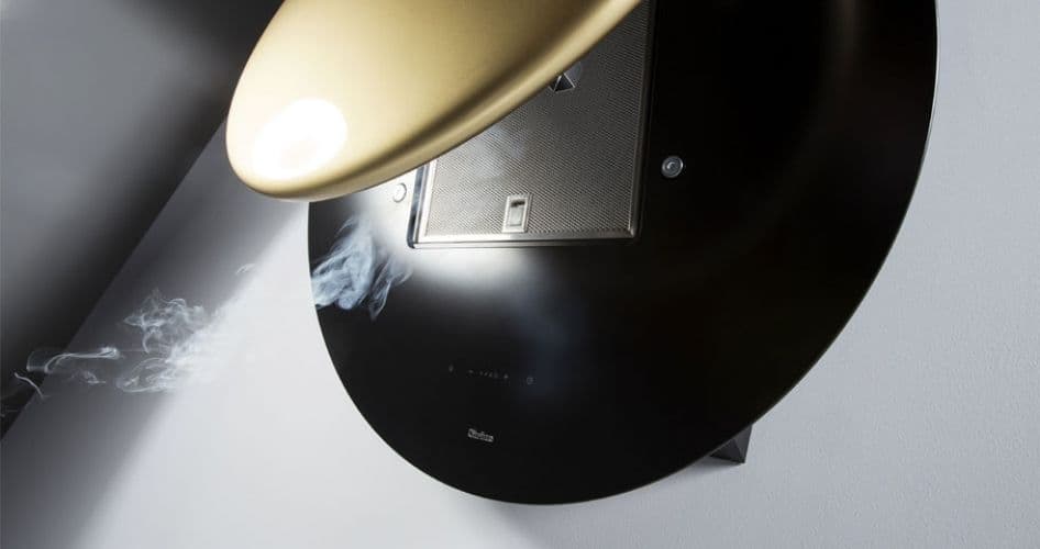 Наклонная вытяжка Sirius SLTC94 ECLIPSE black/gold