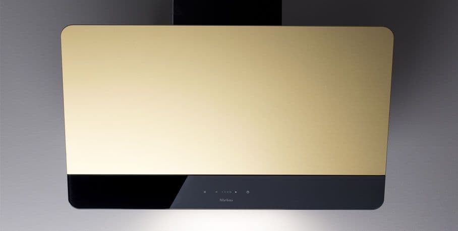 Наклонная вытяжка Sirius SLTC93 SKINNY gold 60