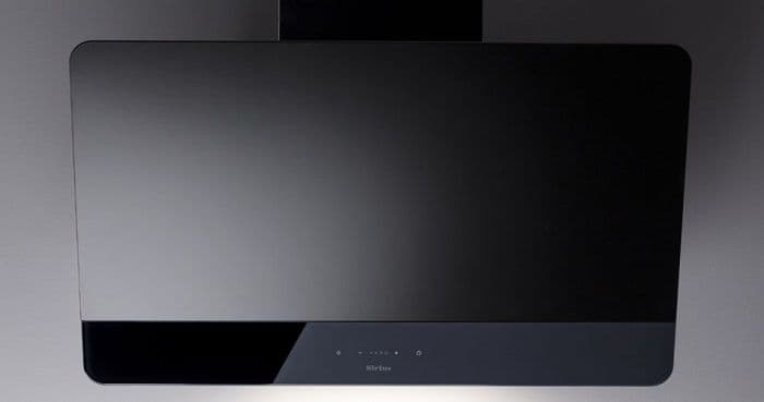 Наклонная вытяжка Sirius SLTC93 SKINNY black 80