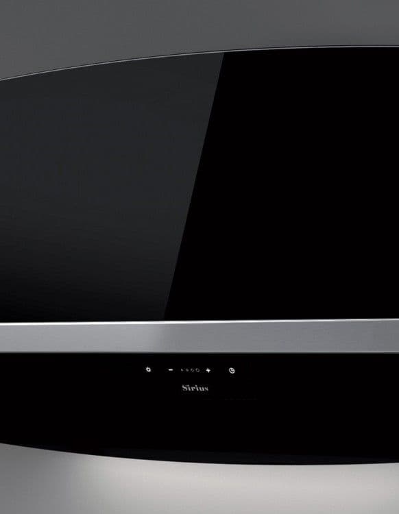 Пристенная вытяжка Sirius SLTC90 B