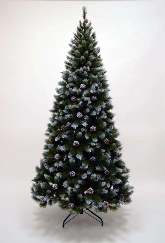 Искусственная ель Triumph Tree ЖЕНЕВА 155 СМ С ШИШКАМИ ЗАСНЕЖЕННАЯ
