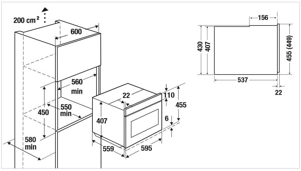 Встраиваемая пароварка Kuppersbusch CD 6350.0 S1