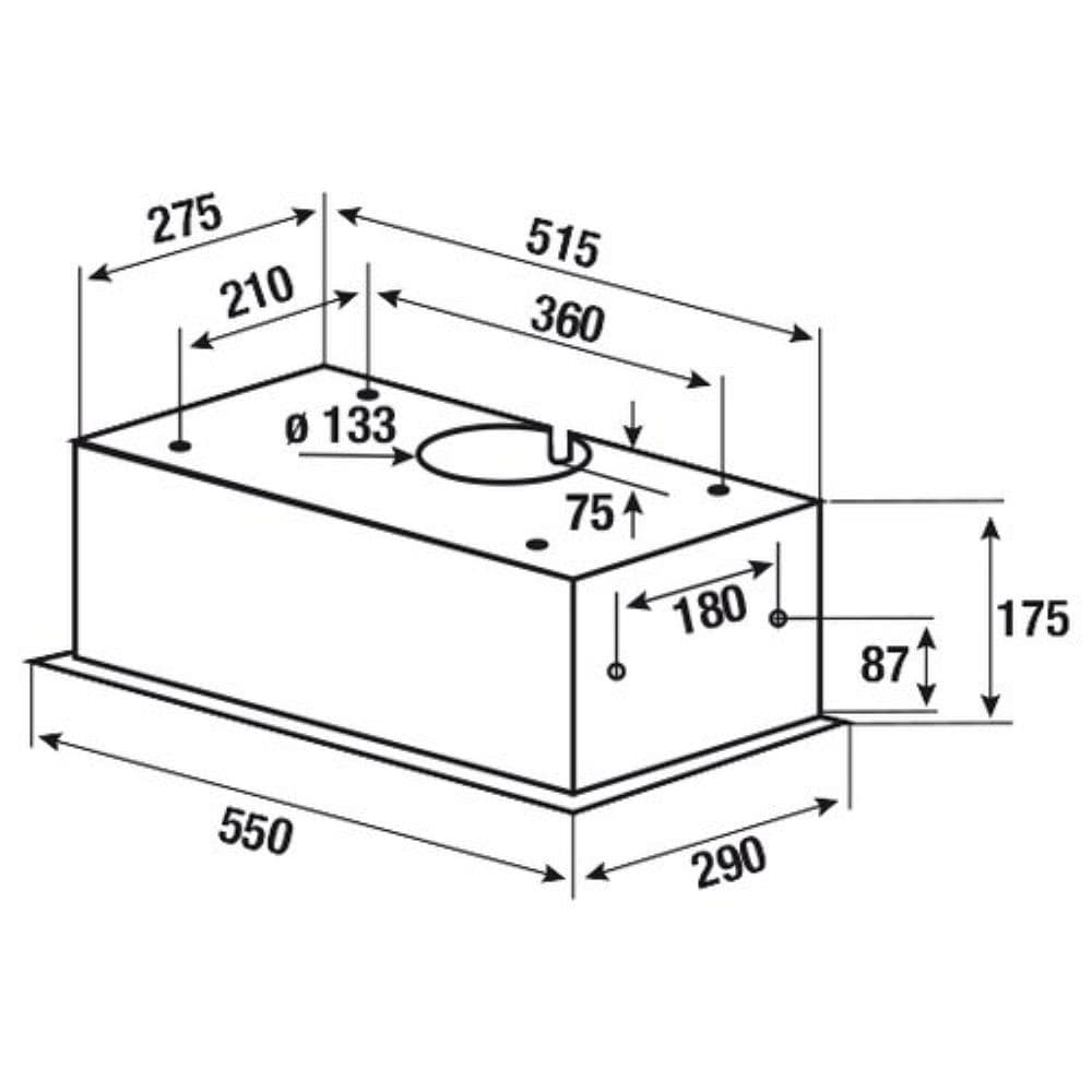 Встраиваемая вытяжка Kuppersbusch DEL5100.0S