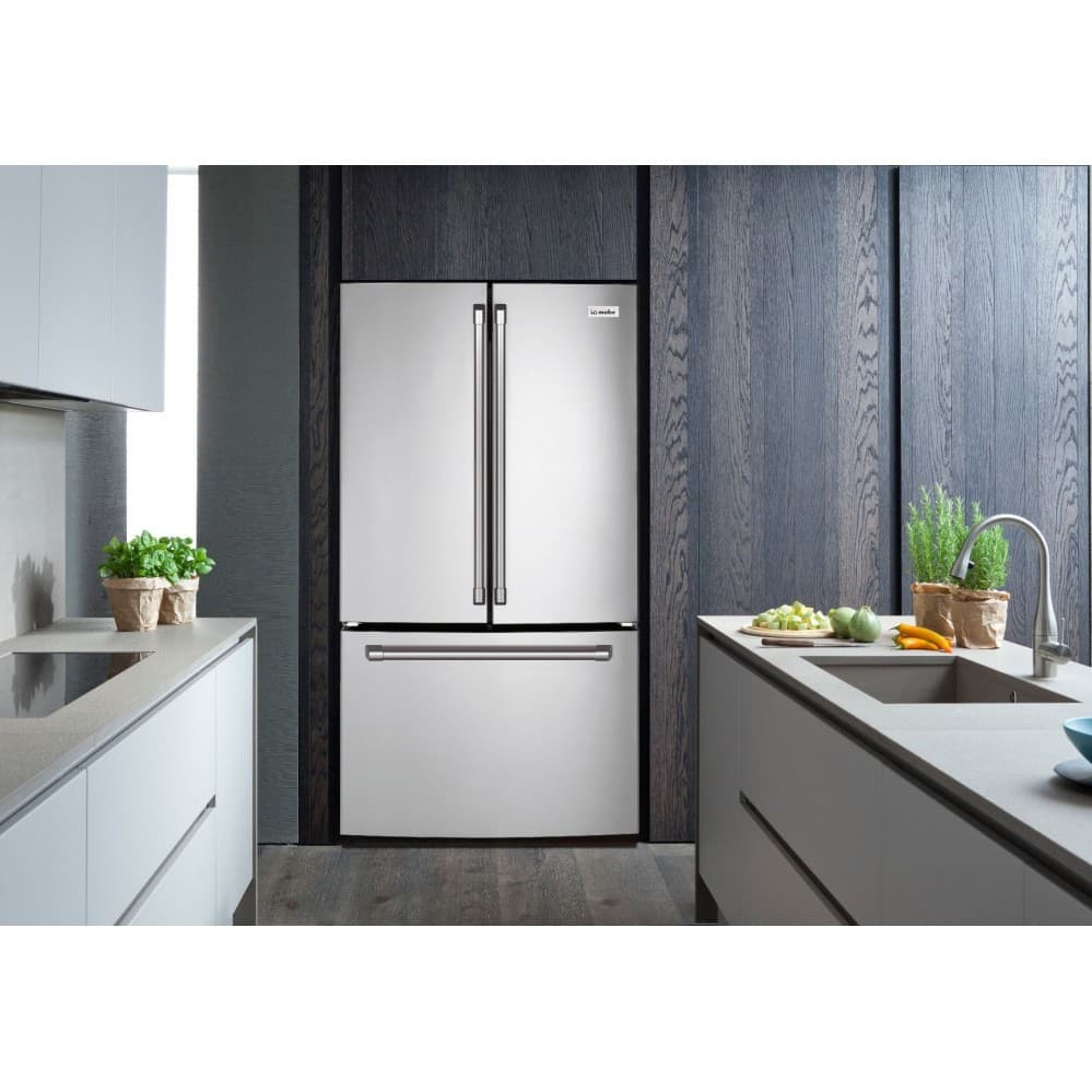 Отдельностоящий French door холодильник Io Mabe INO27JSPFFS