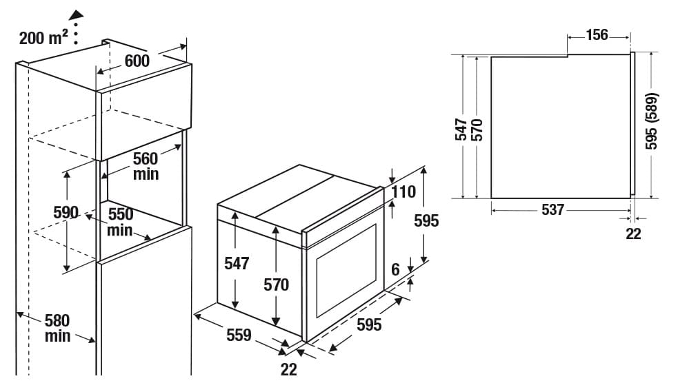 Электрический духовой шкаф Kuppersbusch B 6350.0 S5