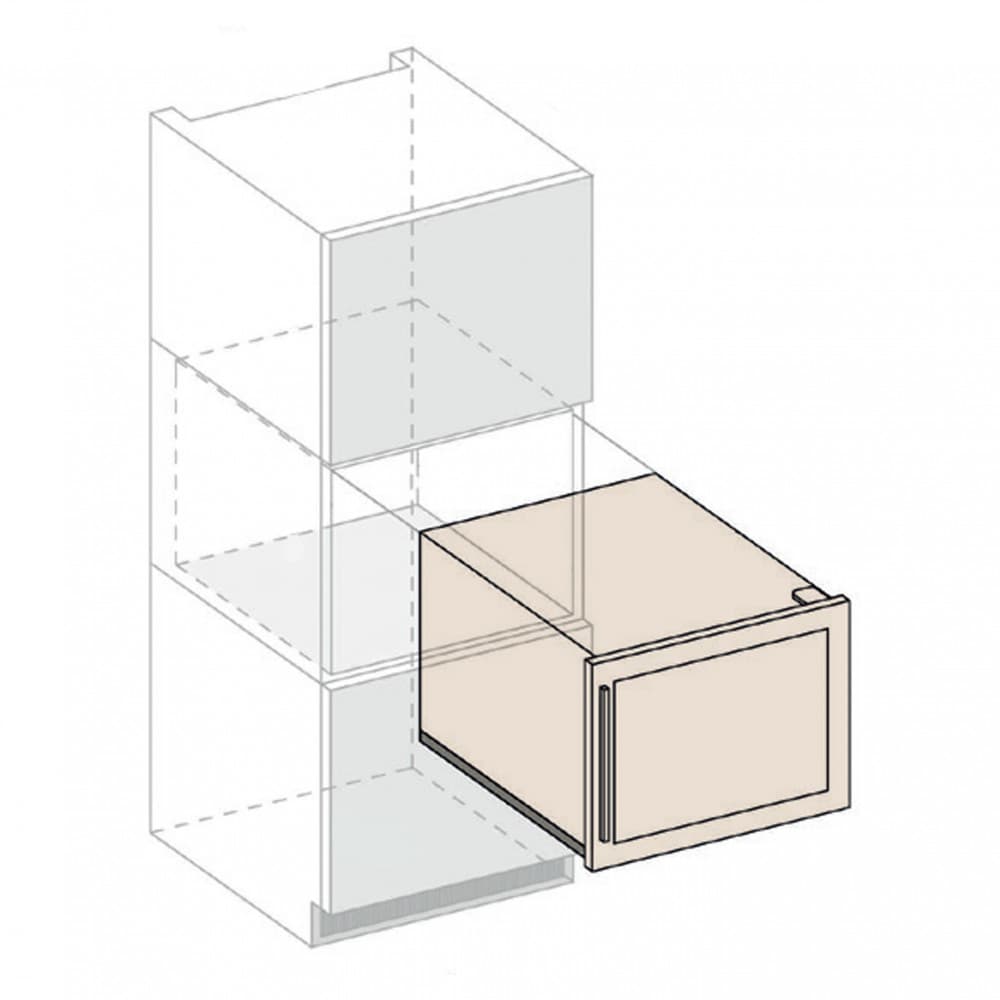 Встраиваемый винный шкаф Dunavox DAVG-18.46B.TO