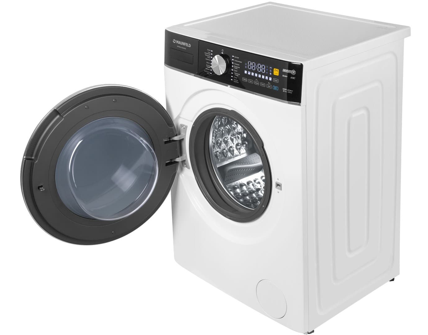 Отдельностоящая стиральная машина с сушкой Maunfeld MFWD14106WH03