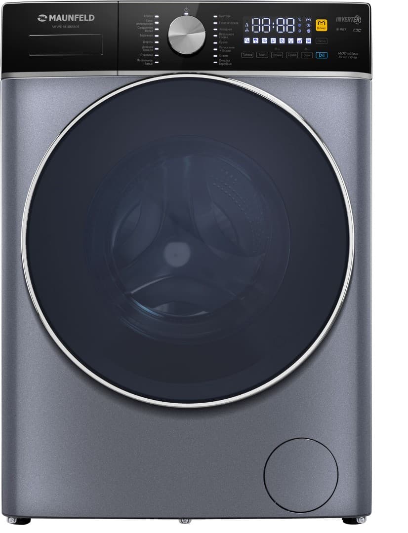 Отдельностоящая стиральная машина с сушкой Maunfeld MFWD14106SB03