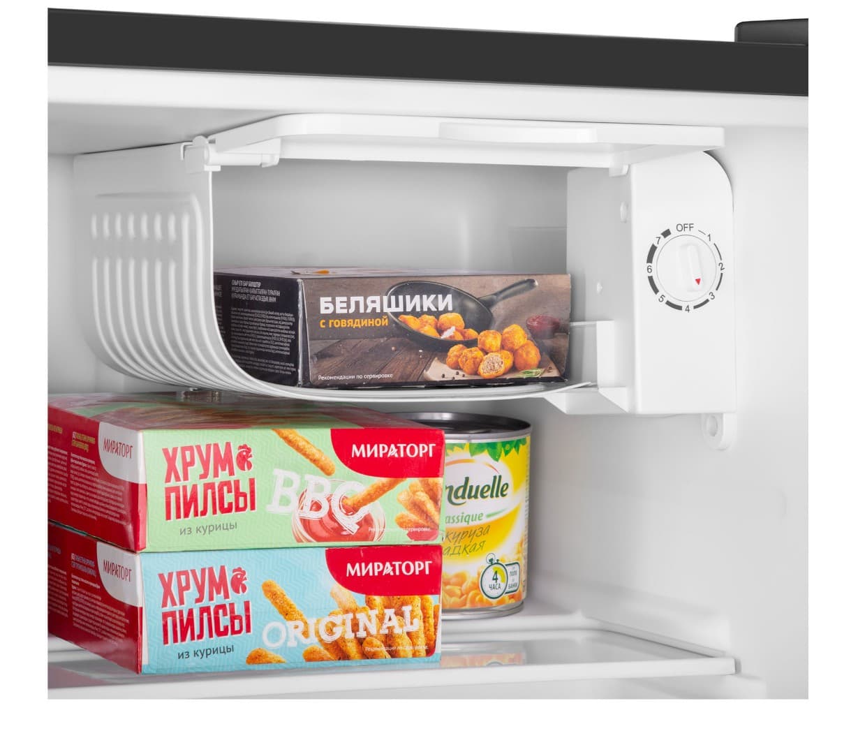 Отдельностоящий однокамерный холодильник Maunfeld MFF50B