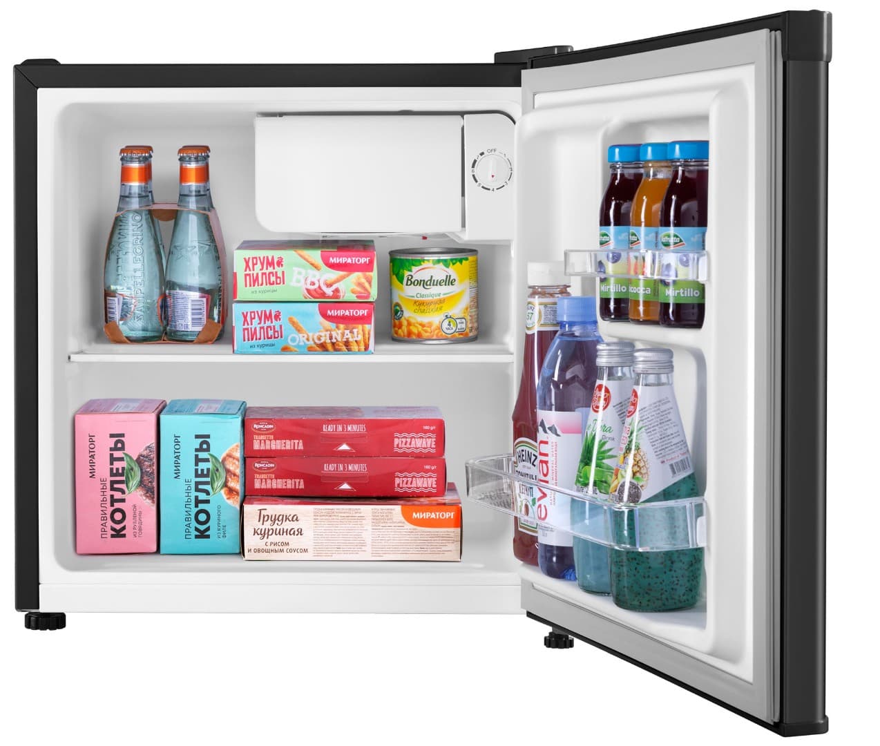 Отдельностоящий однокамерный холодильник Maunfeld MFF50B