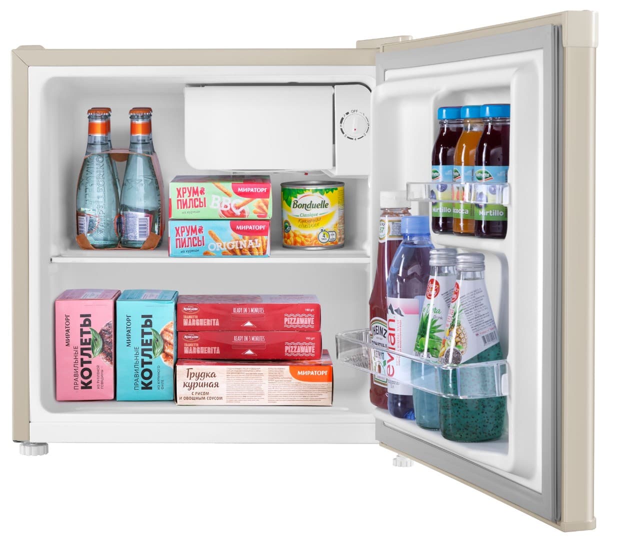 Отдельностоящий однокамерный холодильник Maunfeld MFF50BG