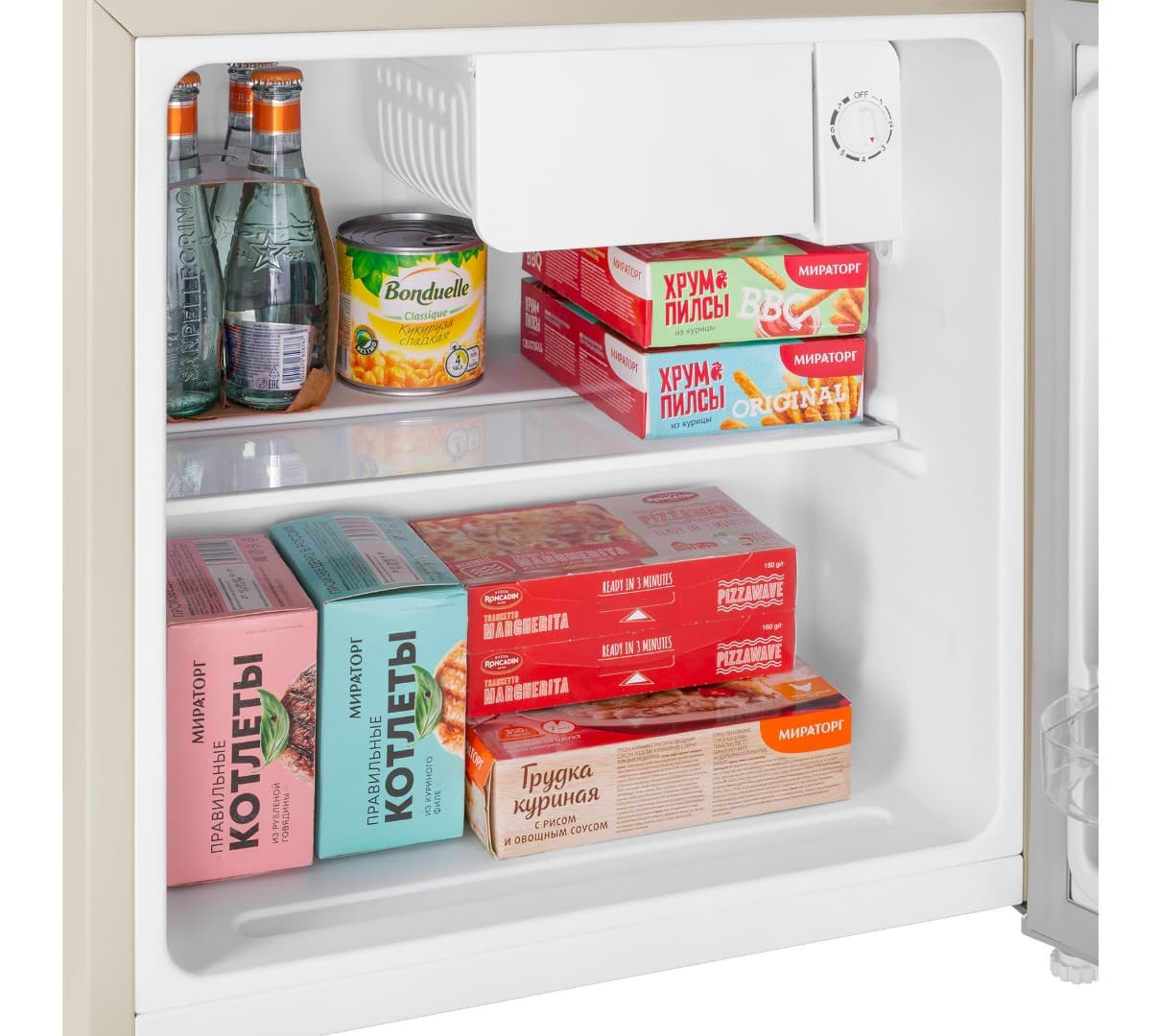 Отдельностоящий однокамерный холодильник Maunfeld MFF50BG