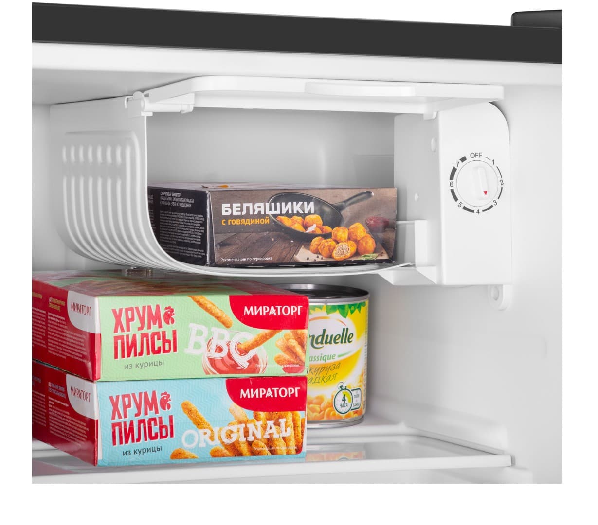 Отдельностоящий однокамерный холодильник Maunfeld MFF50WD