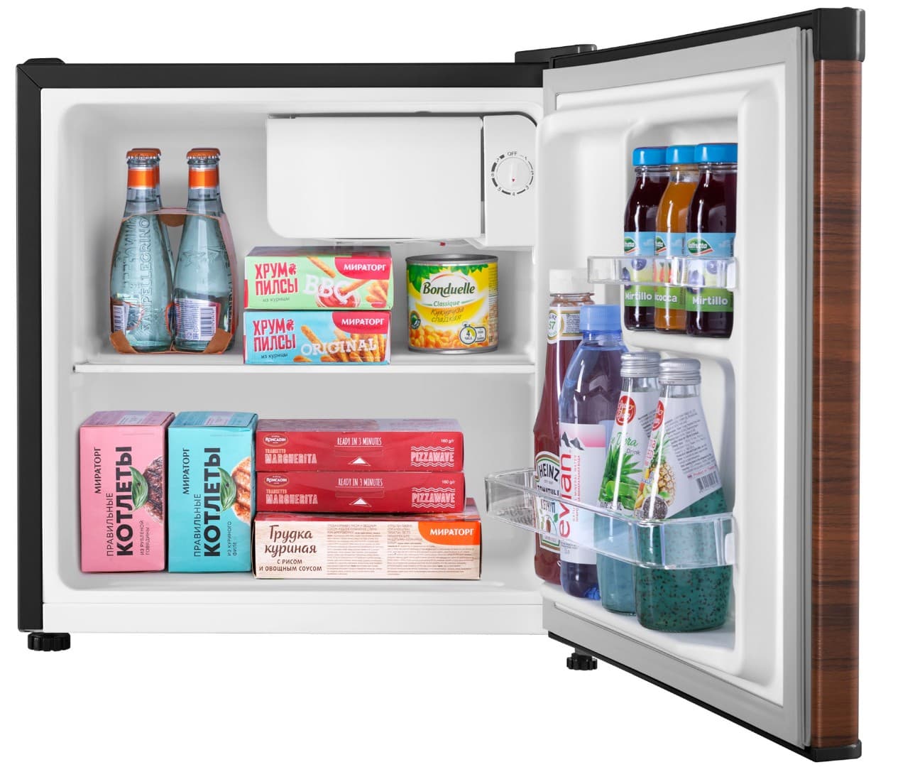 Отдельностоящий однокамерный холодильник Maunfeld MFF50WD