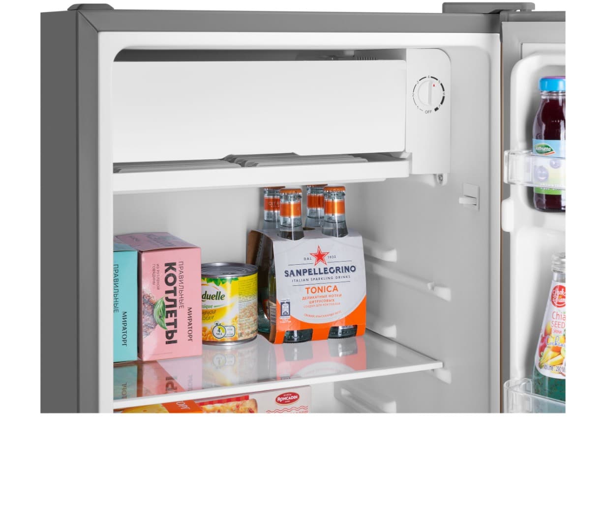 Отдельностоящий однокамерный холодильник Maunfeld MFF83GD