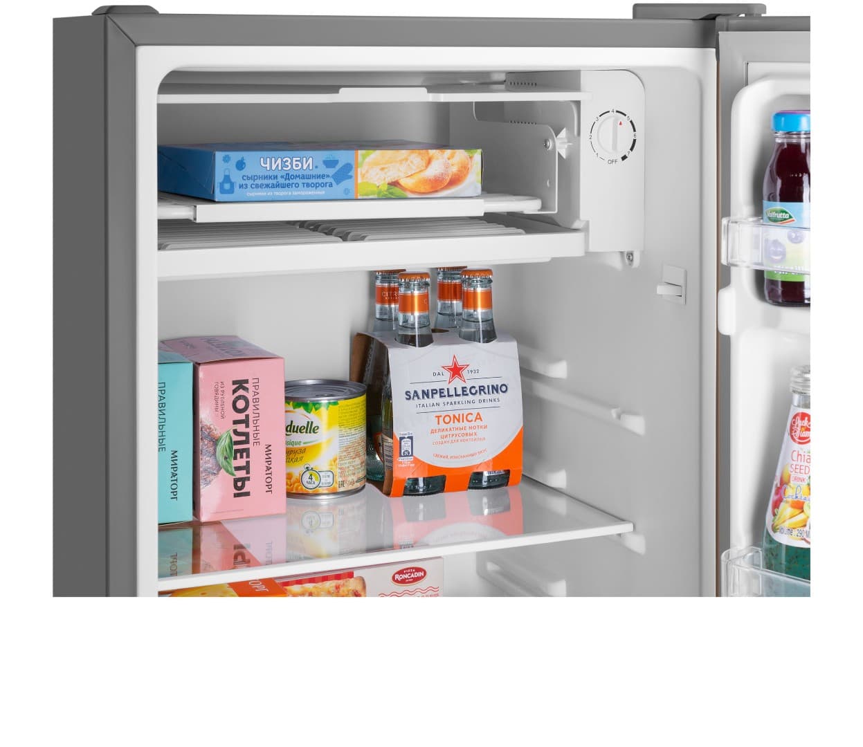 Отдельностоящий однокамерный холодильник Maunfeld MFF83GD