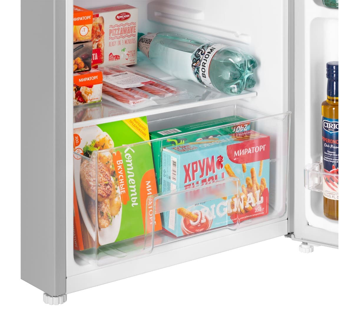 Отдельностоящий однокамерный холодильник Maunfeld MFF83SL