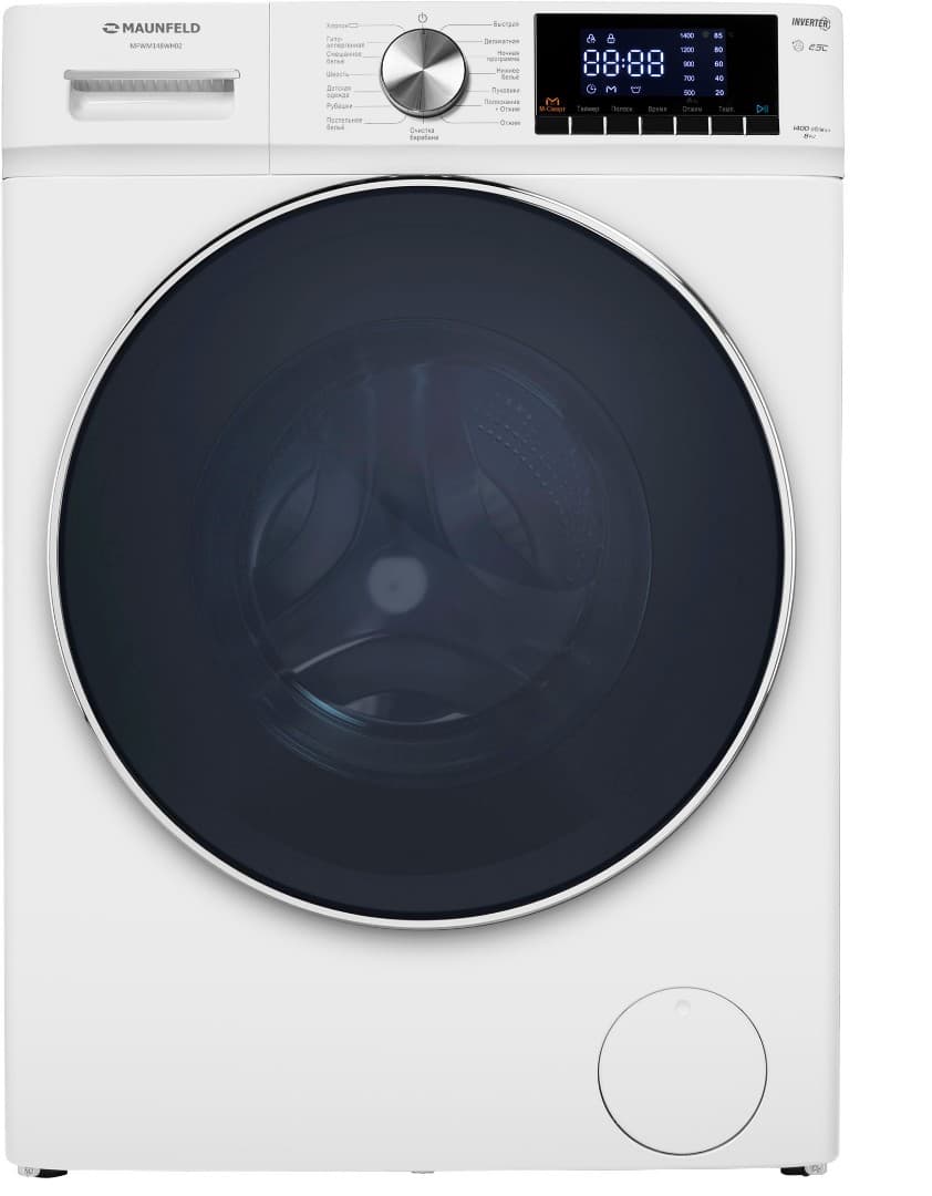 Отдельностоящая стиральная машина Maunfeld MFWM148WH02