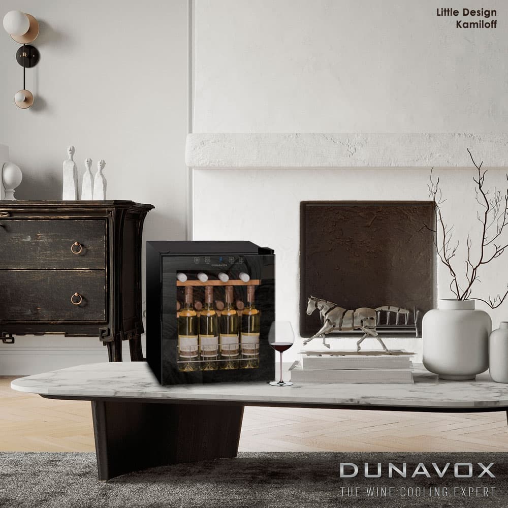 Отдельностоящий винный шкаф Dunavox DXFH-16.46