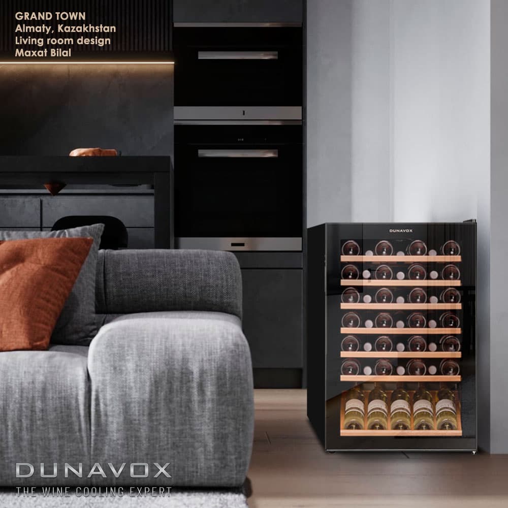 Отдельностоящий винный шкаф Dunavox DXFH-48.130