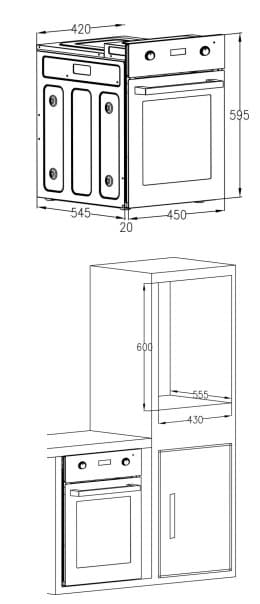 Электрический духовой шкаф Kaiser EH 4796 ELFAD