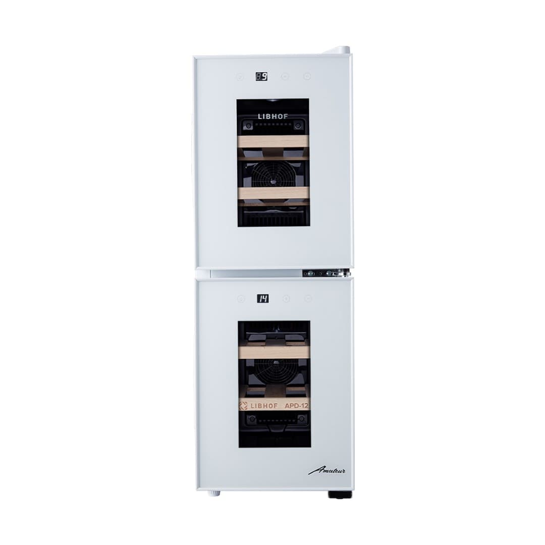 Отдельностоящий винный шкаф Libhof APD-12 white