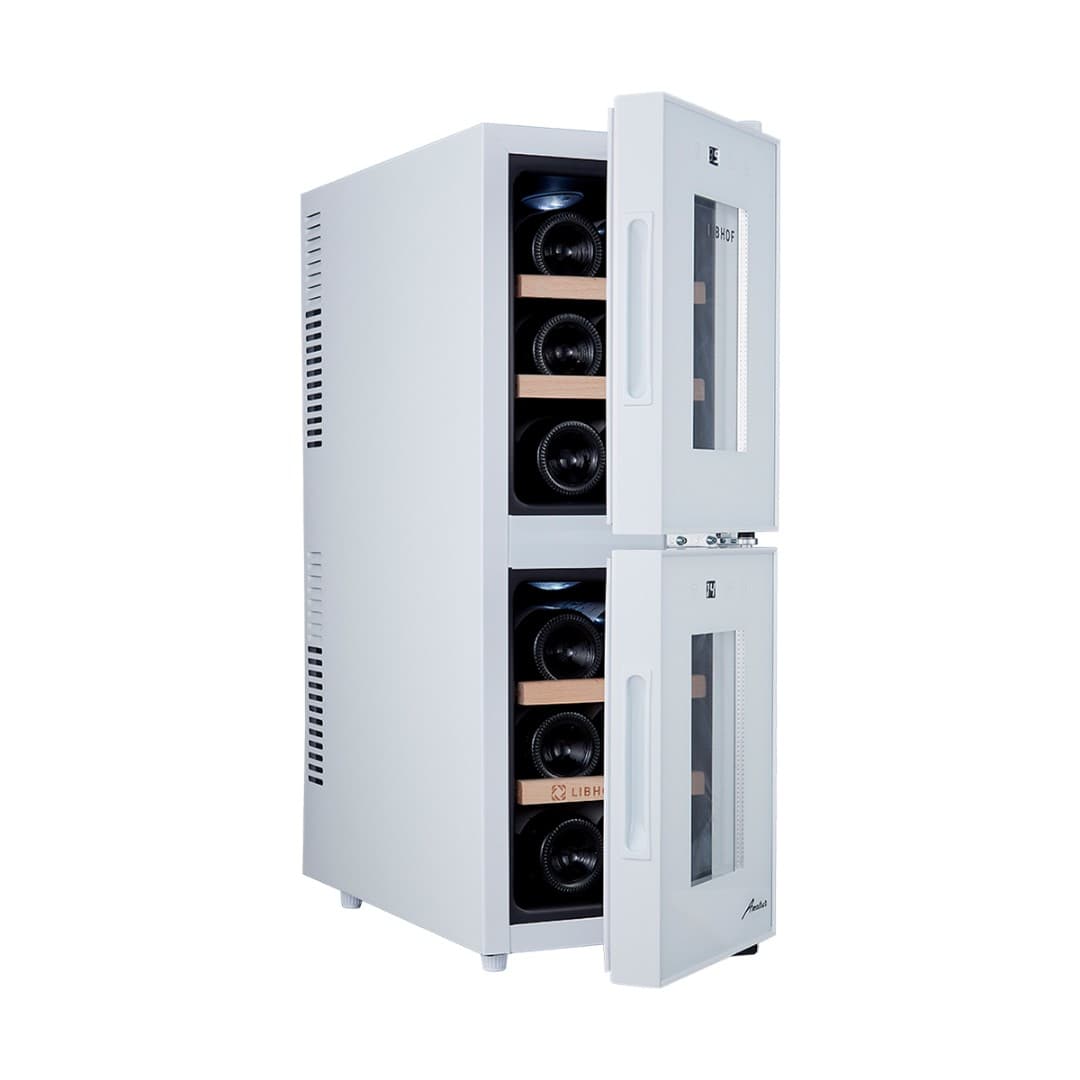 Отдельностоящий винный шкаф Libhof APD-12 white