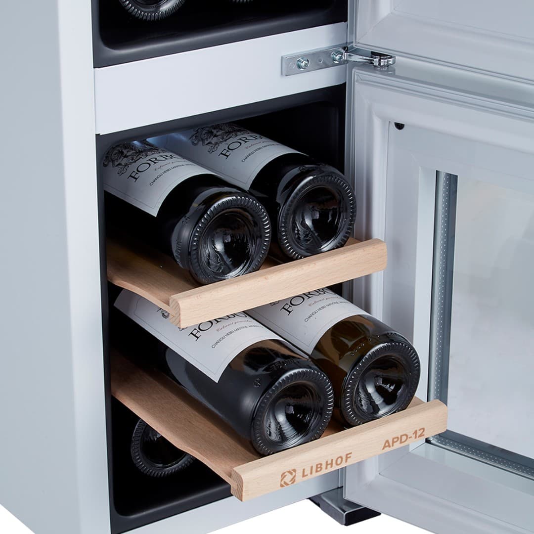 Отдельностоящий винный шкаф Libhof APD-12 white