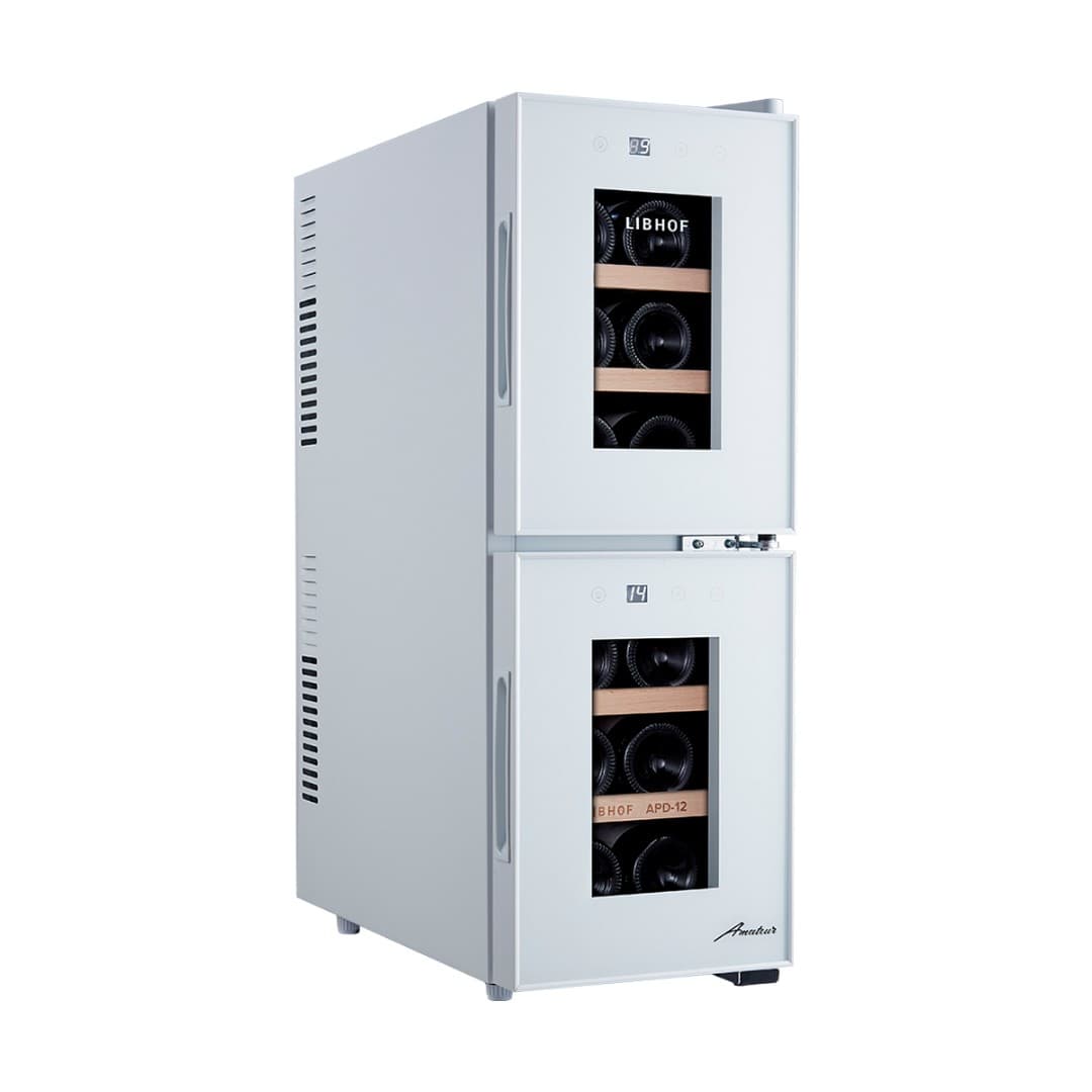 Отдельностоящий винный шкаф Libhof APD-12 white