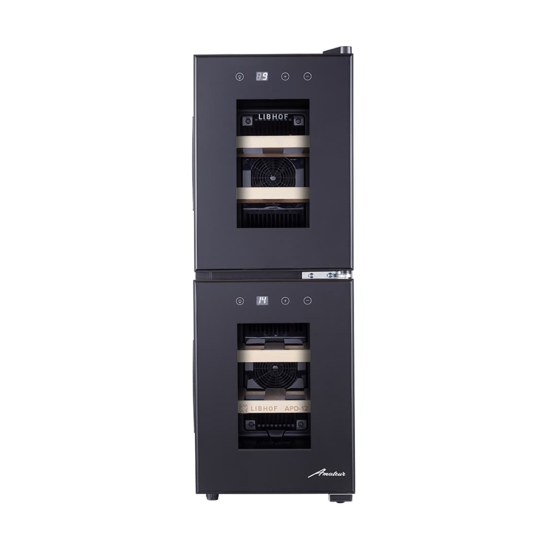 Отдельностоящий винный шкаф Libhof APD-12 black