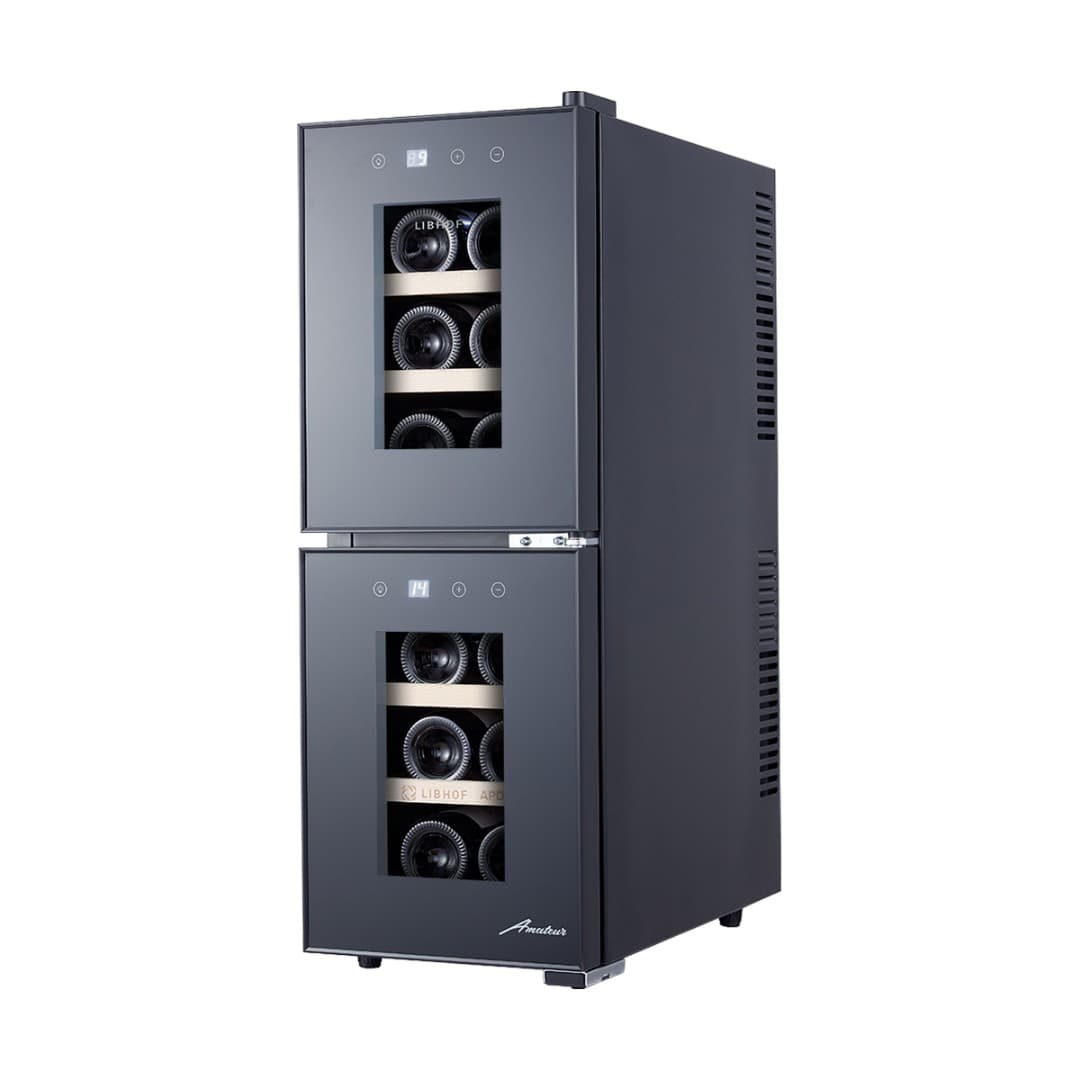 Отдельностоящий винный шкаф Libhof APD-12 black