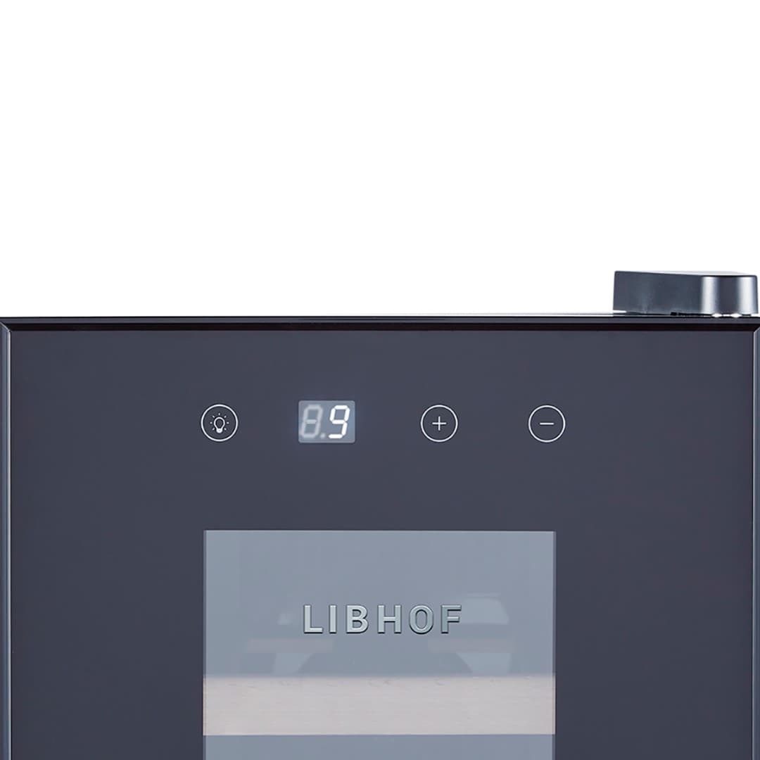 Отдельностоящий винный шкаф Libhof APD-12 black