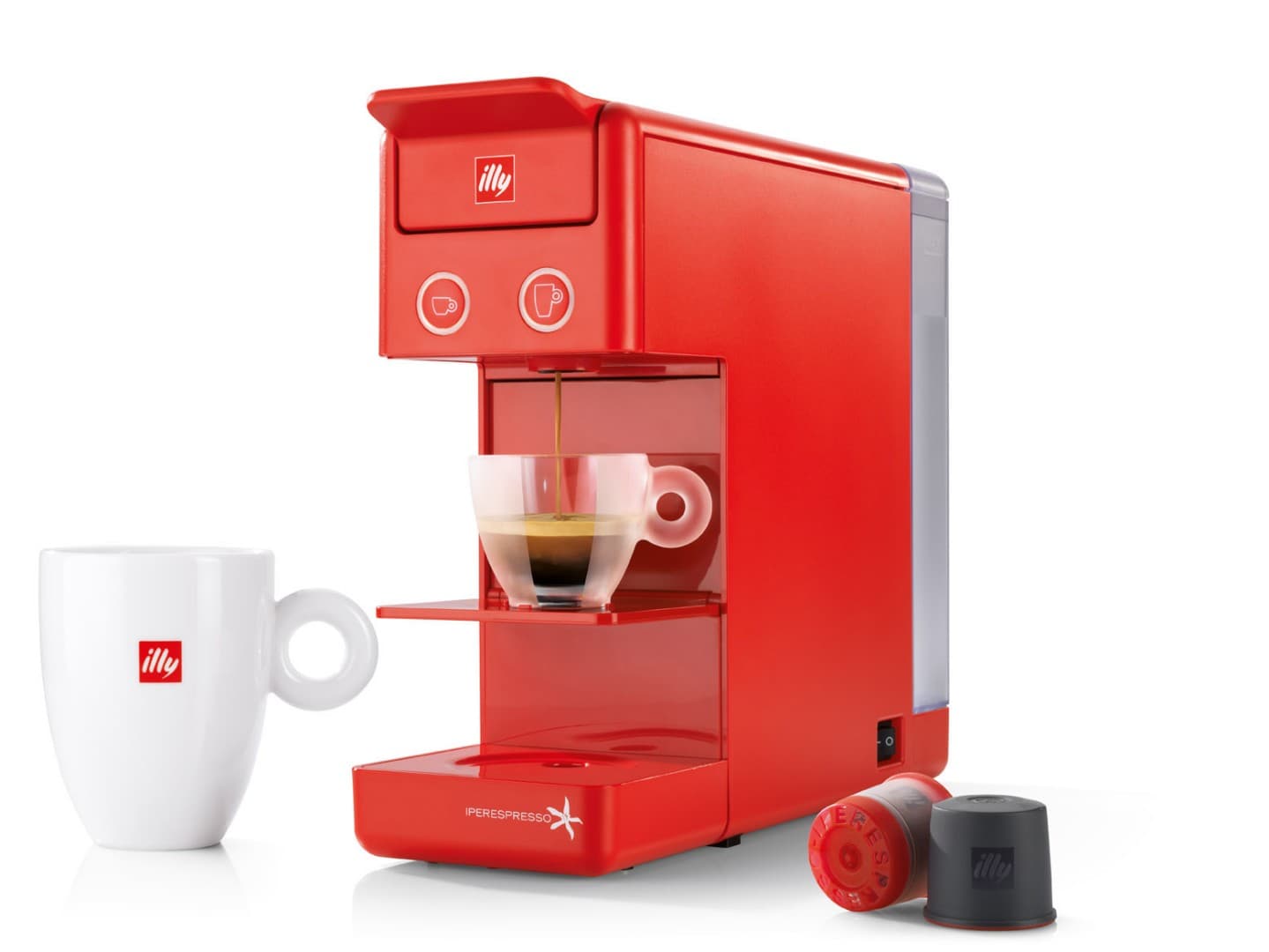 Отдельностоящая кофемашина Illy Iperespresso капсульная Y3.3 красная