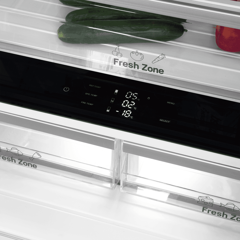 Встраиваемый French door холодильник Maunfeld MBF212NFW2