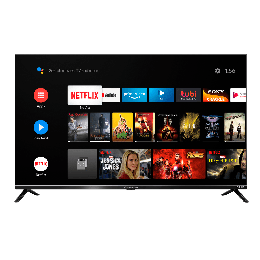 Full HD  Android TV телевизор Maunfeld MLT43FSD02